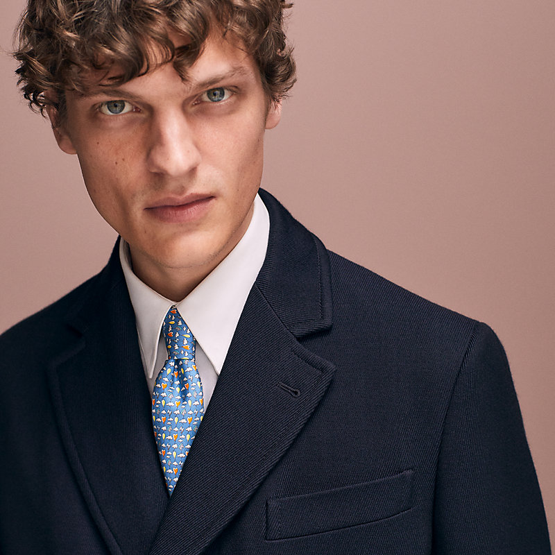 シルクツイルタイ 《アップ・イン・ザ・クラウド》 | Hermès